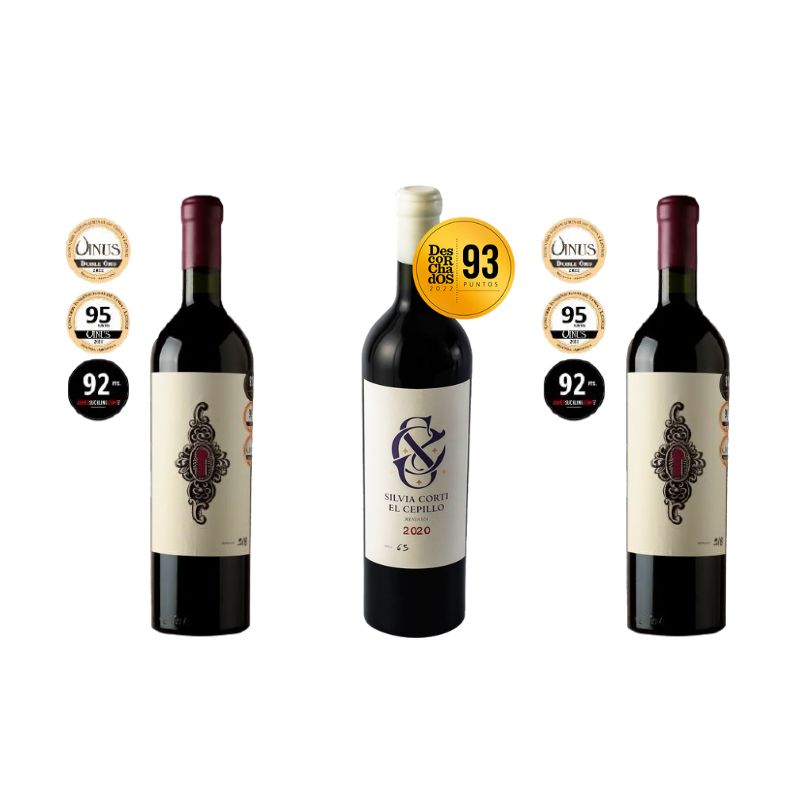 Mix Silvia Corti Cepillo + Cerrojo Malbec