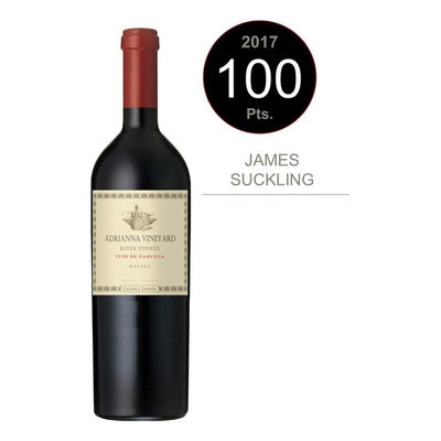 Adrianna Vineyard River Stones Malbec 2017 - 100 Pts JS