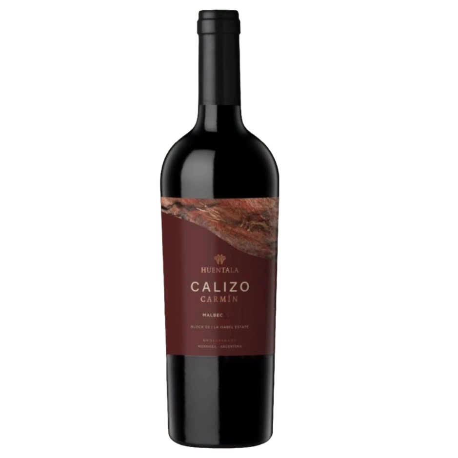 Huentala Calizo Carmín Block 03 Malbec - 96 Pts Descorchados -