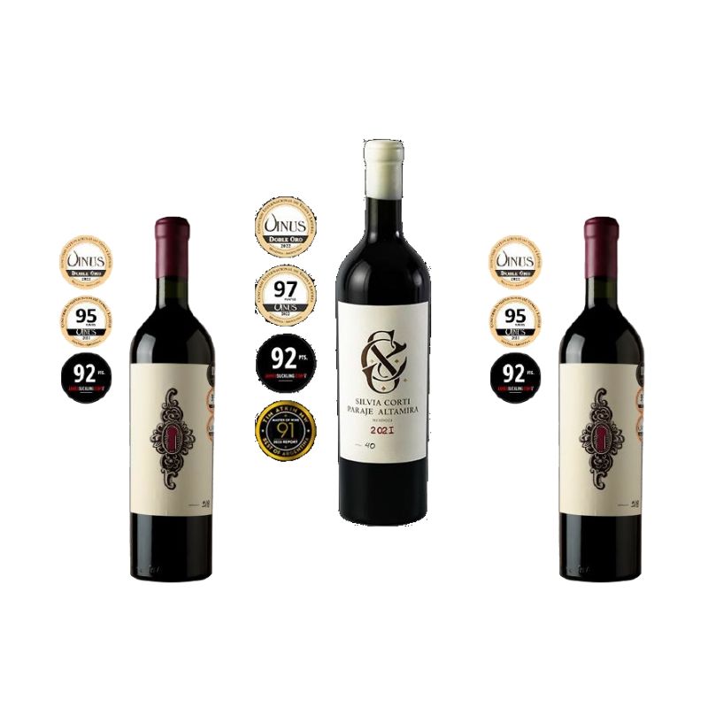 Mix Silvia Corti Altamira + Cerrojo Malbec