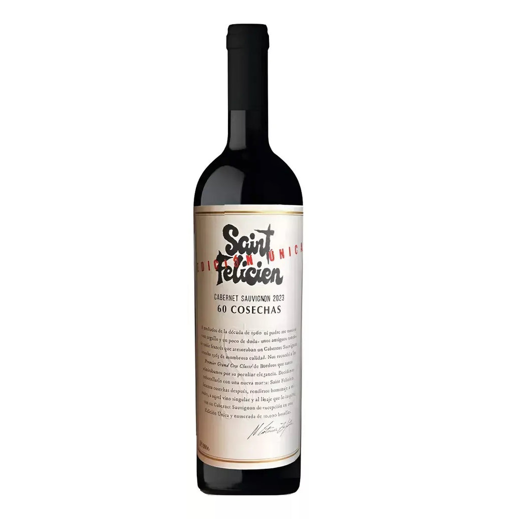 Saint Felicien Cabernet Sauvignon 2023 - Edicion Única 60 Cosechas