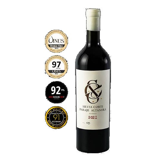 Silvia Corti Paraje Altamira Malbec 2021 - 97 Pts -
